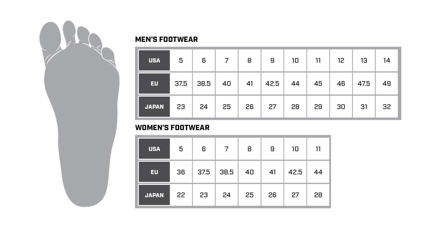Klim Sizing Chart AdventureMoto Australia